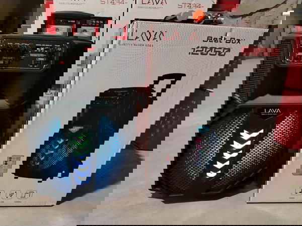 صب ترولي 10 بوصة كهرباء وشحن مضئ Lava 12050 Image 1 Preview