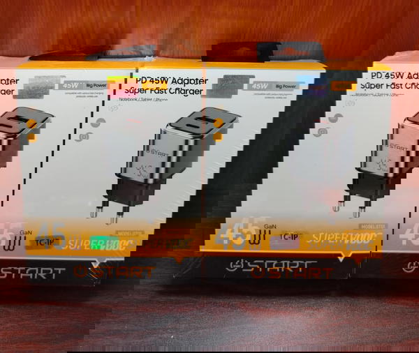 شاحن آيفون 45 وات 2 مخرج PD ضمان Start st01 Image 1 Preview