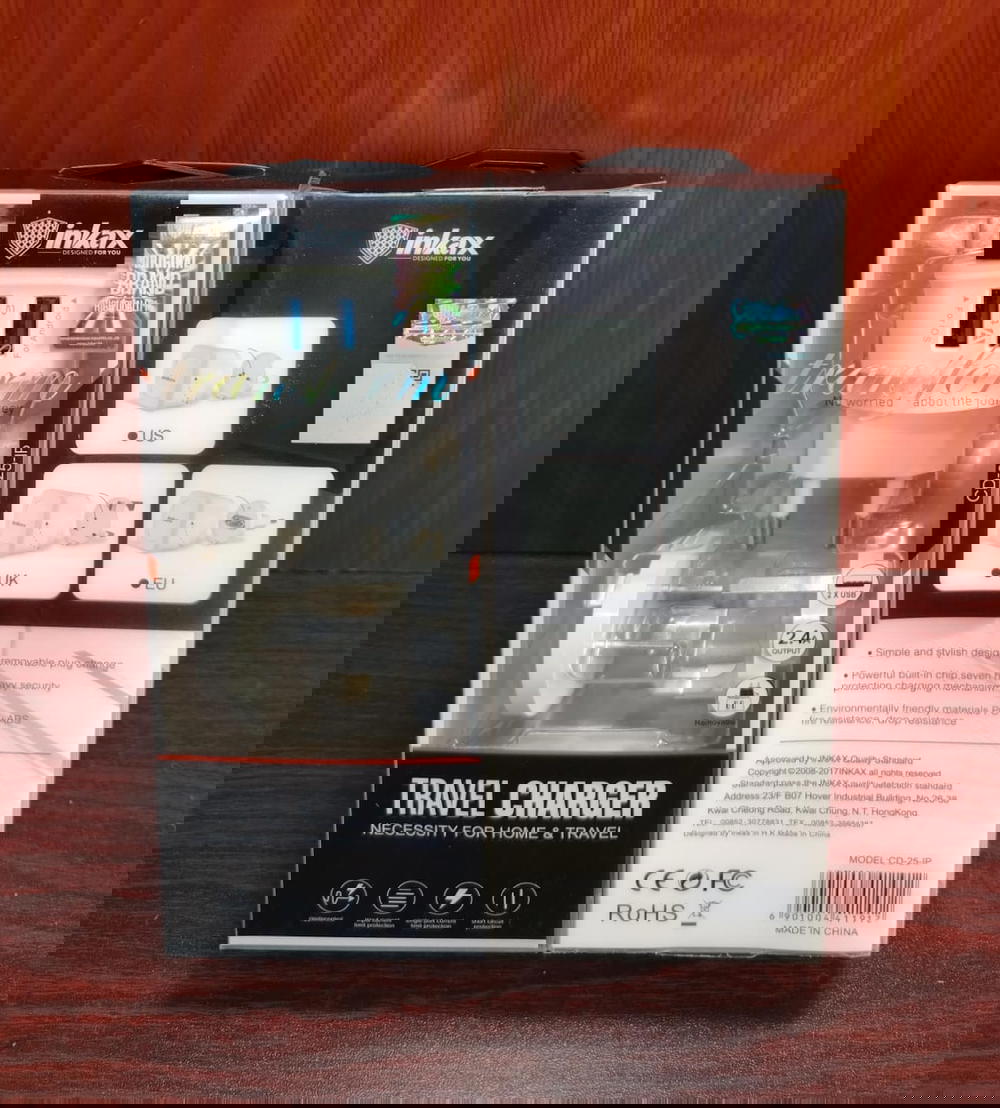 شاحن ايفون 2 مخرج 2.4 امبير Inkax cd25 Preview Image