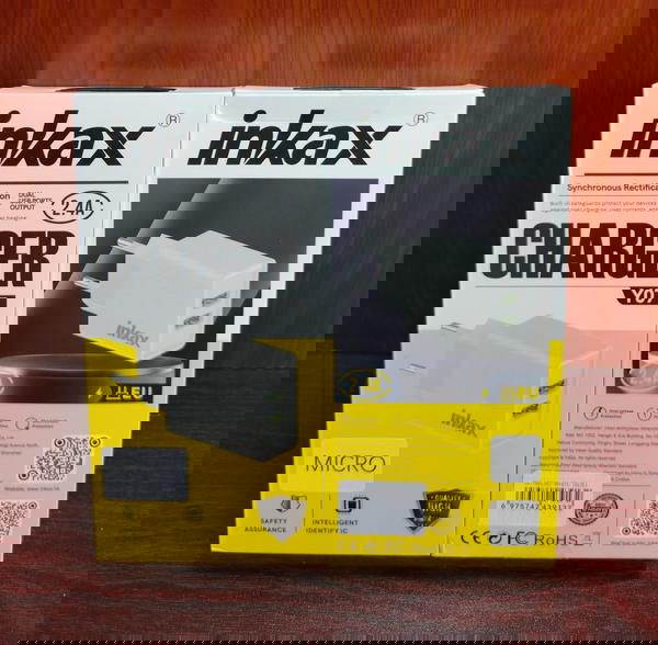 شاحن ميكرو 2 مخرج 2.4 امبير Inkax y07 Image 1 Preview