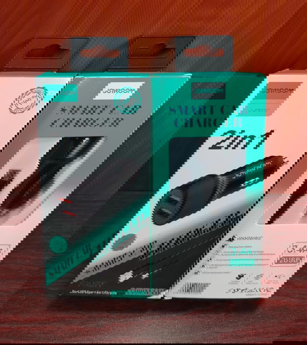 شاحن سيارة ميكرو 2 مخرج 3.4 امبير كوبي جويروم qp2012 Preview Image