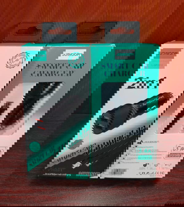 شاحن سيارة ميكرو 2 مخرج 3.4 امبير كوبي جويروم qp2012 Image 1 Preview