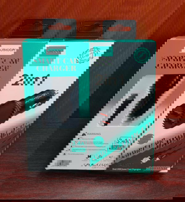 شاحن سيارة تايب سي 2 مخرج 3.4 امبير كوبي جويروم qp2012 Image 1 Preview