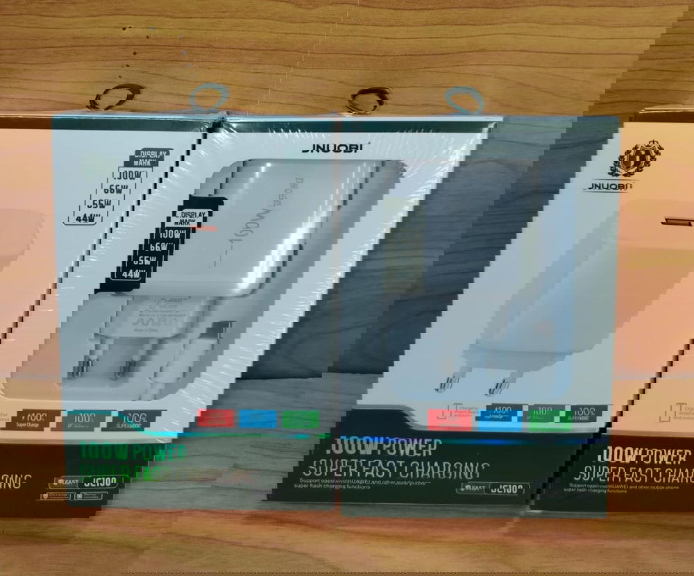 شاحن تايب سي 100 وات فاست فوك ضمان JNUOBI jc100 Preview Image