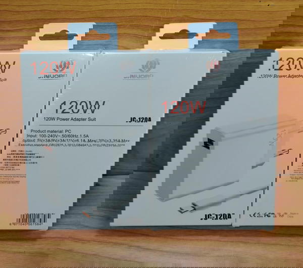 شاحن تايب سي 120 وات ضمان JNUOBI jc120a Image 1 Preview