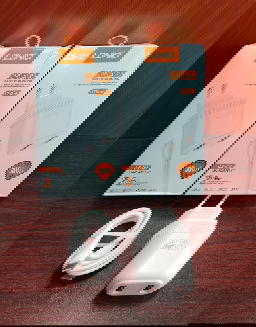 شاحن تايب سي 18 وات 2 مخرج كوبي لادنيو ls-016 Preview Image