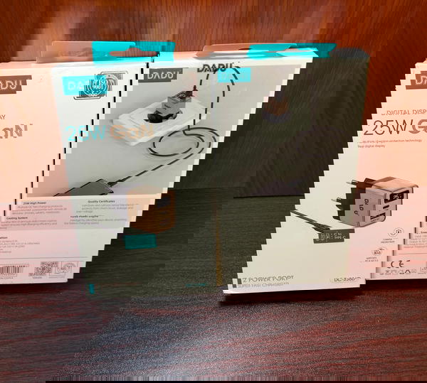 شاحن تايب سي 2 مخرج PD 25W شاشة ضمان DADU DC299 Image 1 Preview