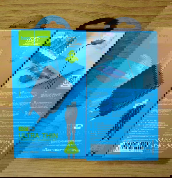 شاحن تايب سي 20 وات PD كوالكوم ضمان Hoco n37 Image 1 Preview