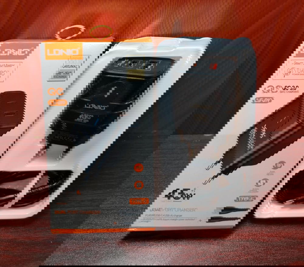 شاحن تايب سي 45 وات كوبي لادنيو Ls019 Preview Image