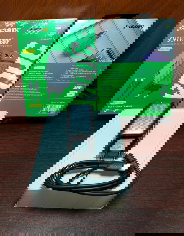 شاحن تايب سي 60 وات 2 مخرج ضمان I-conx k23 Image 2 Preview