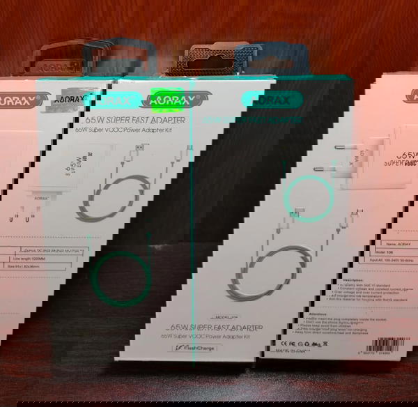 شاحن تايب سي 65 وات Aorax Image 1 Preview