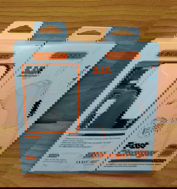 شاحن تايب سي دوار 3.1 امبير ضمان X-Scoot Image 1 Preview