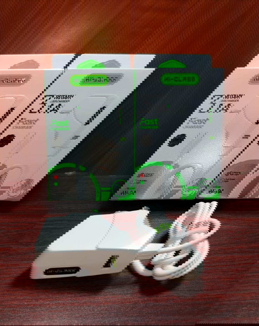 شاحن تايب سي دوار 3.1 امبير مضئ Hi-Class Preview Image