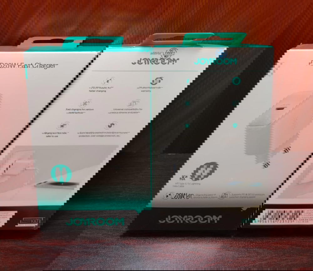 شاحن آيفون 20 وات PD ضمان JOYROOM TCF20EU Preview Image