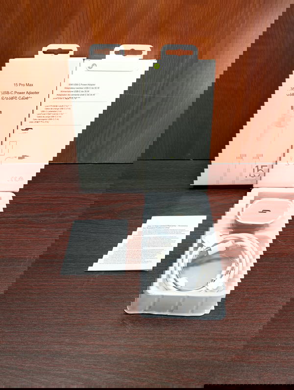 شاحن ايفون ثنائي 35 وات 15pro max Image 1 Preview