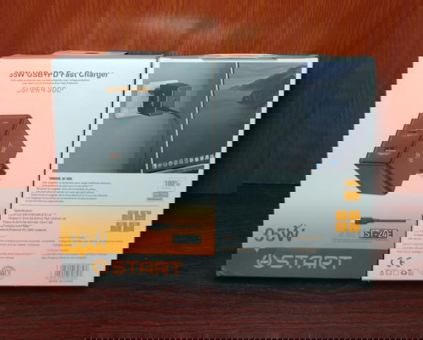 شاحن تايب سي 35 وات 2 مخرج PD ضمان Start st24e Image 1 Preview
