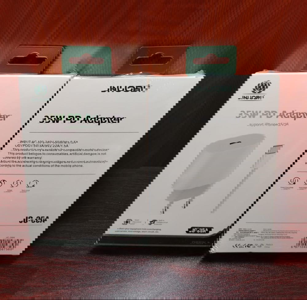 شاحن تايب سي 35 وات PD ضمان JNUOBI jc-35a Preview Image