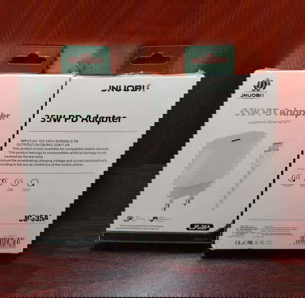شاحن تايب سي 35 وات PD ضمان JNUOBI jc-35a Image 1 Preview