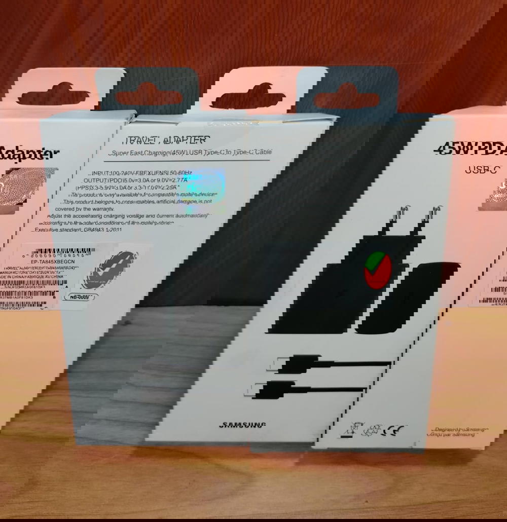شاحن تايب سي طرفين 45 وات Samsung PD Preview Image