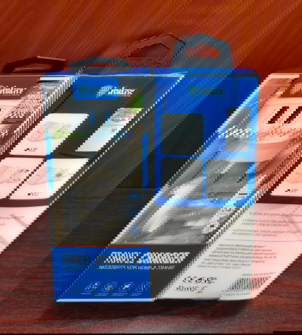 شاجن ميكرو 2 مخرج 2.4 امبير Inkax cd-25 Preview Image