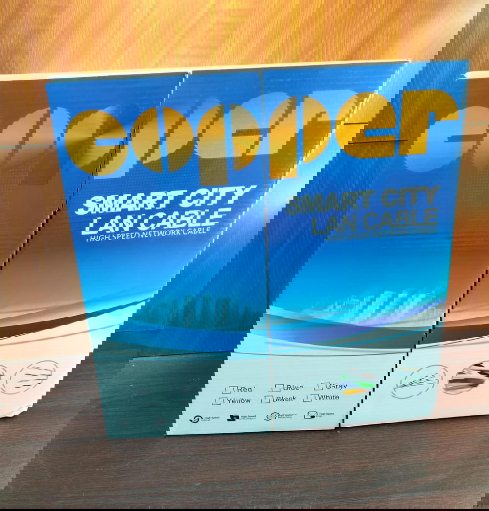 سلك نت 305 ياردة Copper CAT-5e Preview Image