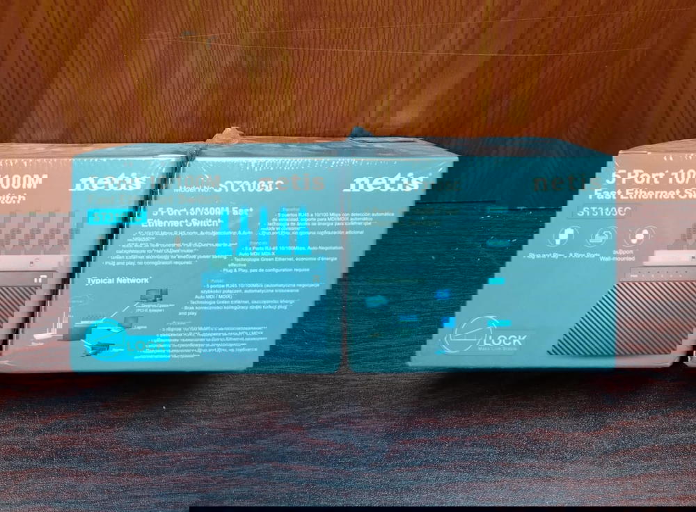 سويتش 5 مخرج Netis 10/100m ضمان سنة Preview Image