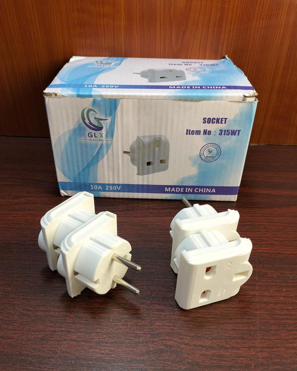 فيشه ثلاثي GLX 315wt Image 1 Preview