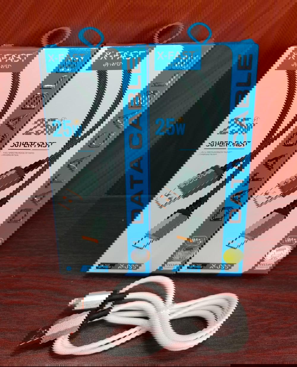 كابل ايفون شيلد 5 امبير ضمان X-Fast x-033 Preview Image