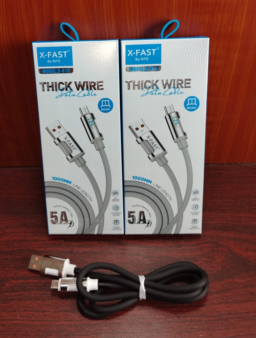 كابل ميكرو خرطوم 5 امبير ضمان X-Fast x-015 Preview Image