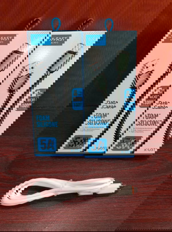 كابل ميكرو 5 امبير ضمان X-Fast x-031 Image 1 Preview