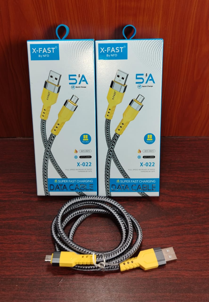 كابل ميكرو شيلد 5 امبير ضمان X-Fast x-022 Preview Image