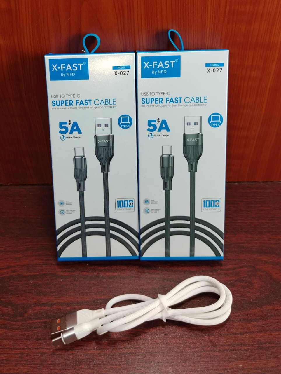 كابل تايب سي 5 امبير ضمان X-Fast x-027 Preview Image