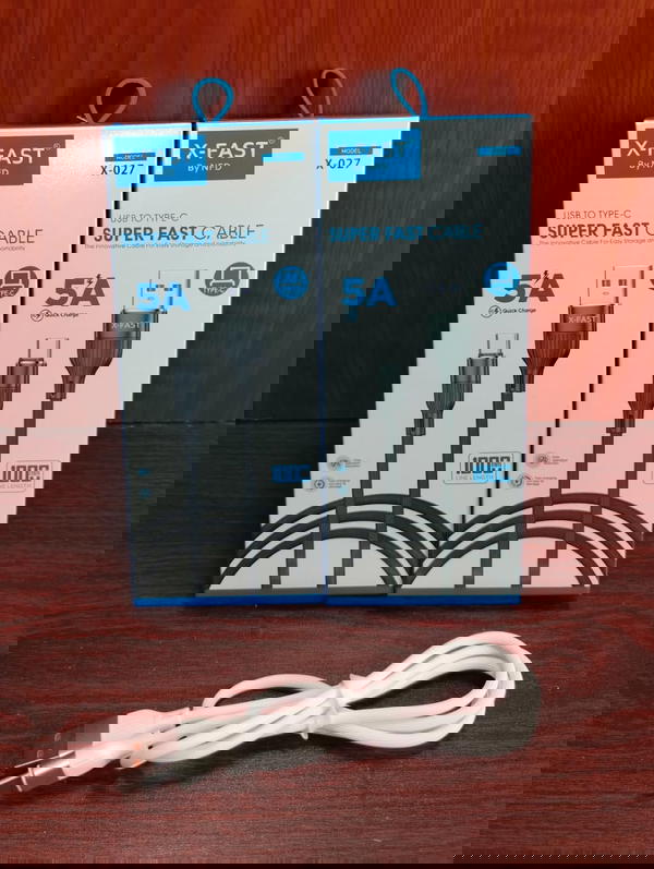 كابل تايب سي 5 امبير ضمان X-Fast x-027 Image 1 Preview
