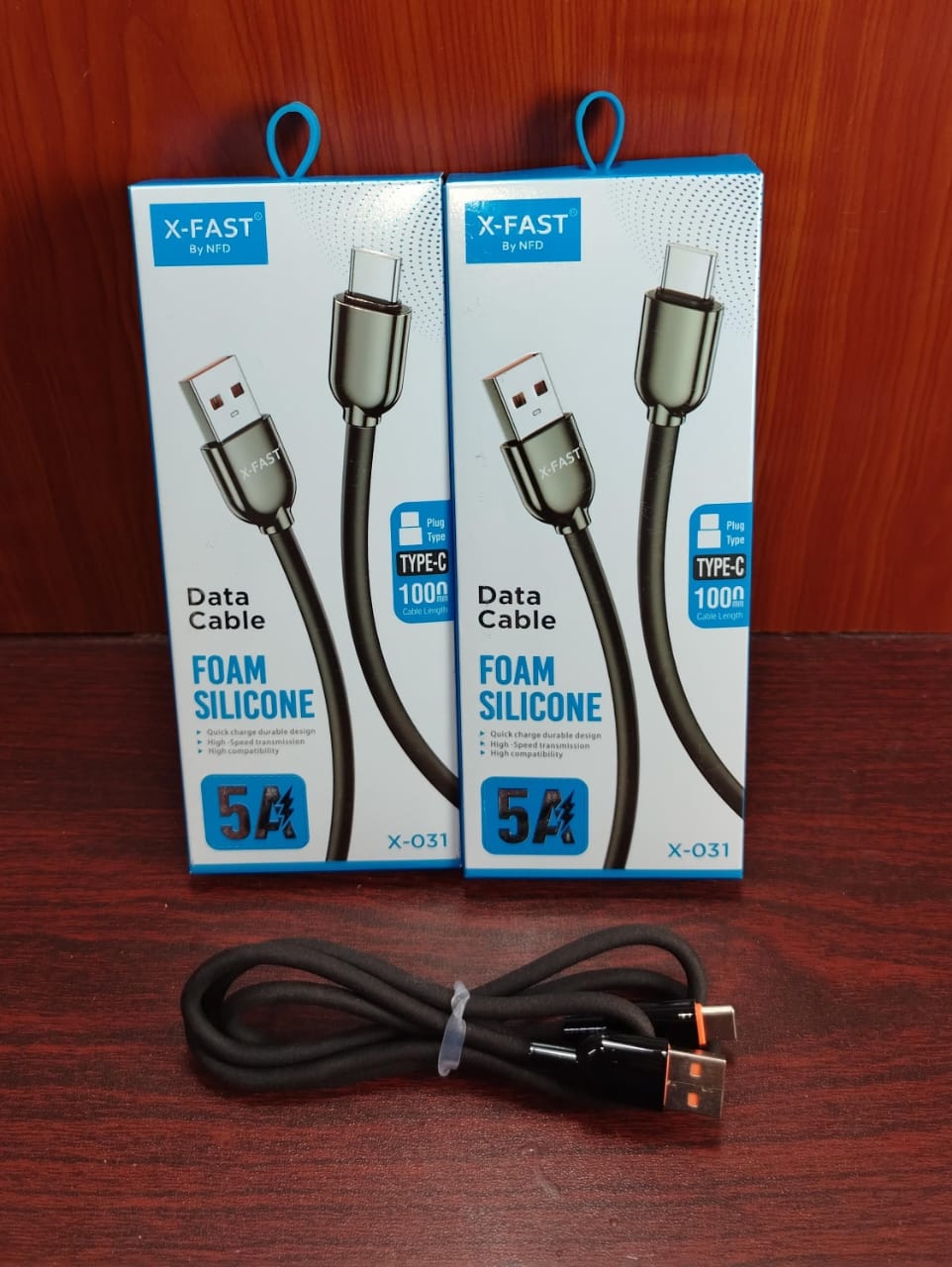 كابل تايب سي 5 امبير ضمان X-Fast x-031 Preview Image