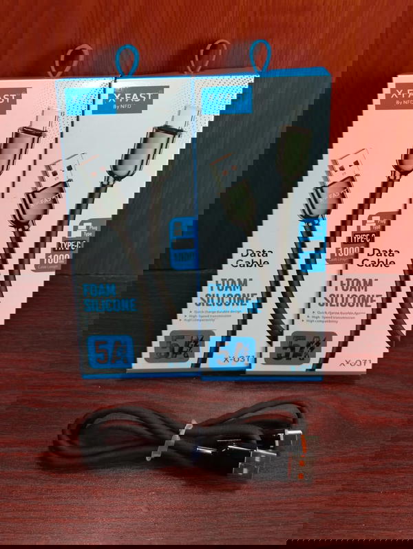كابل تايب سي 5 امبير ضمان X-Fast x-031 Image 1 Preview