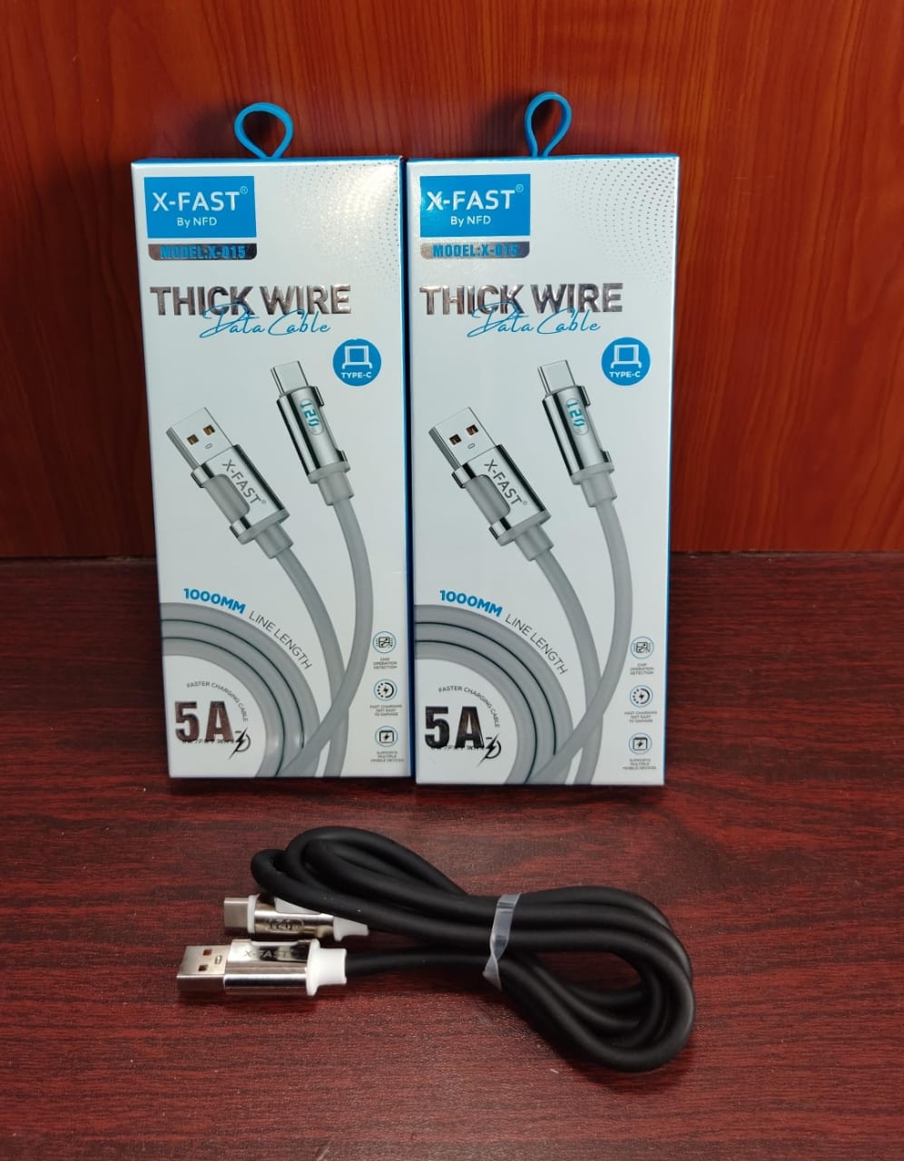 كابل تايب سي خرطوم 5 امبير ضمان X-Fast x-015 Preview Image