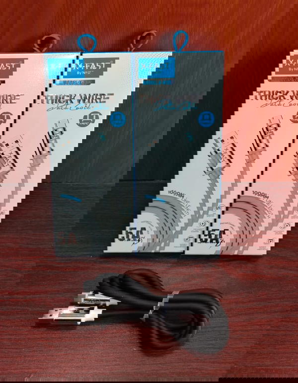 كابل تايب سي خرطوم 5 امبير ضمان X-Fast x-015 Image 1 Preview