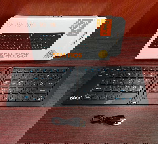 كيبورد بلوتوث فولد ضمان Point bt-300 Image 2 Preview