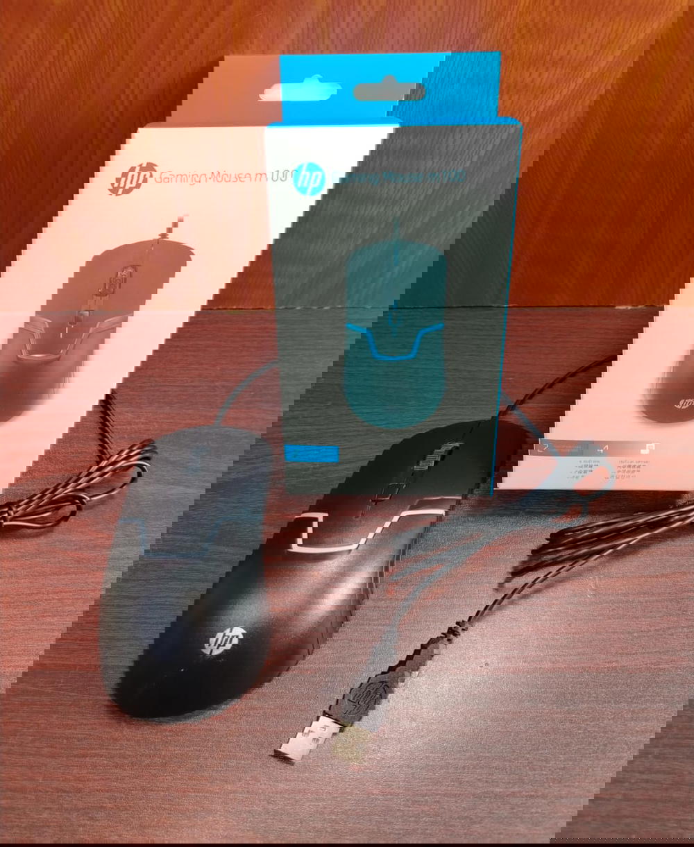 ماوس مضئ HP m100 usb Preview Image