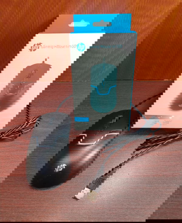 ماوس مضئ HP m100 usb Image 1 Preview