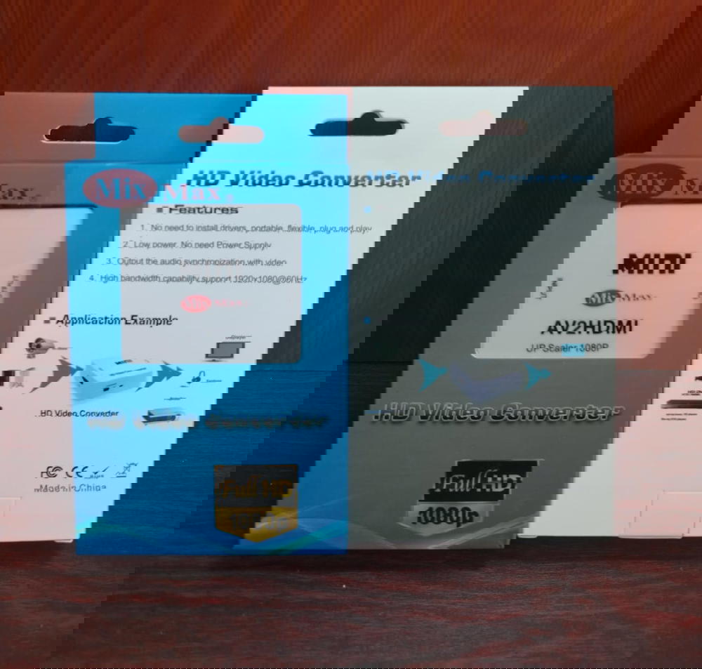 Convert Mini AV to HDmi Preview Image