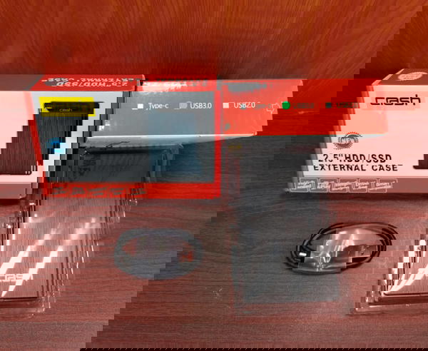 راك هارد بلاستيك Crash USB 3.0 Image 1 Preview