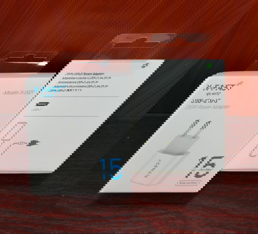 رأس شاحن ثنائي تايب سي ضمان X-Fast 15Pro Preview Image