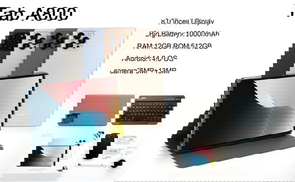 تابلت اندرويد 8 بوصه شريحة BML A800 ضمان Image 2 Preview