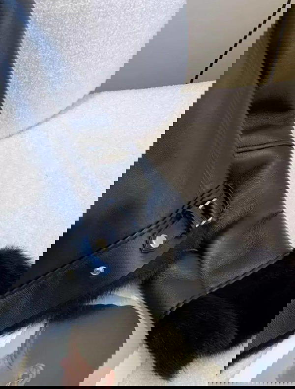 Fur jacket in leather Image 5 Preview