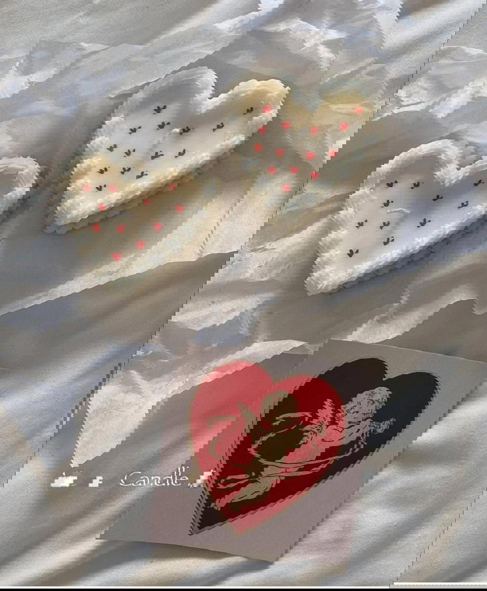 Hearts cake candle Preview Image