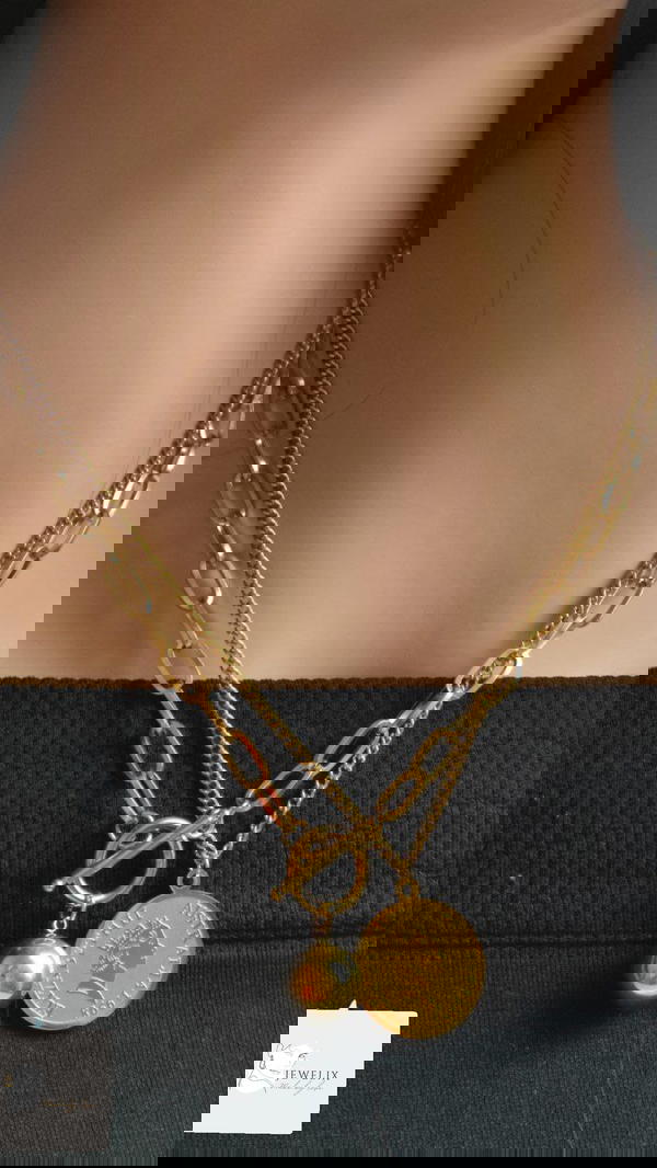 coin necklace Image 2 Preview