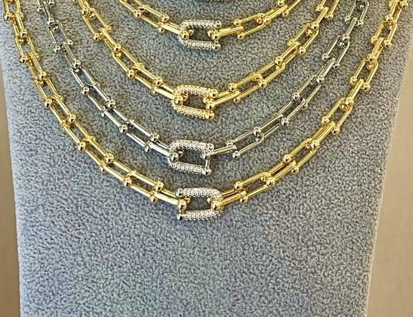 gold plated Tiffany necklace Image 1 Preview