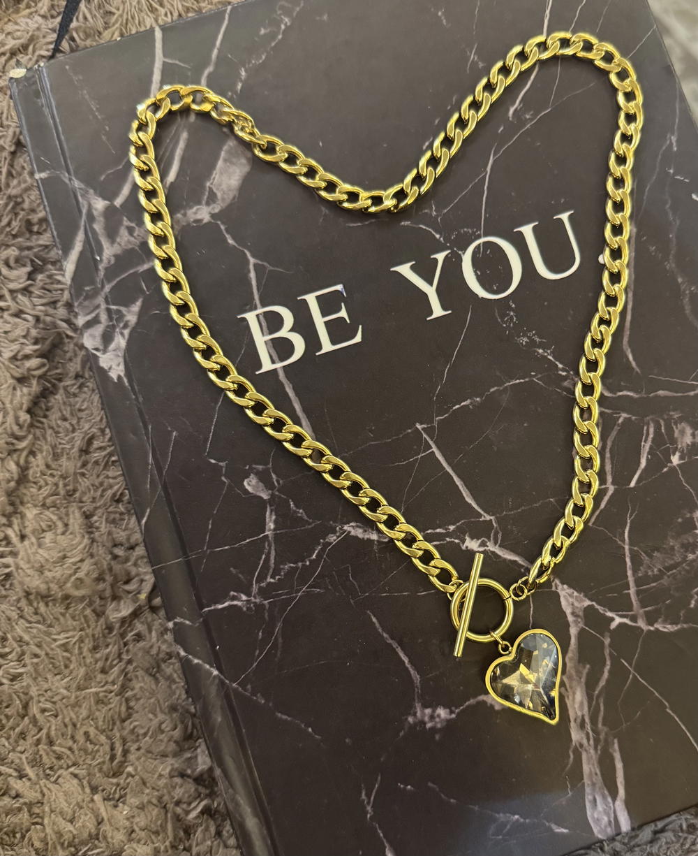 heart stone necklace Preview Image