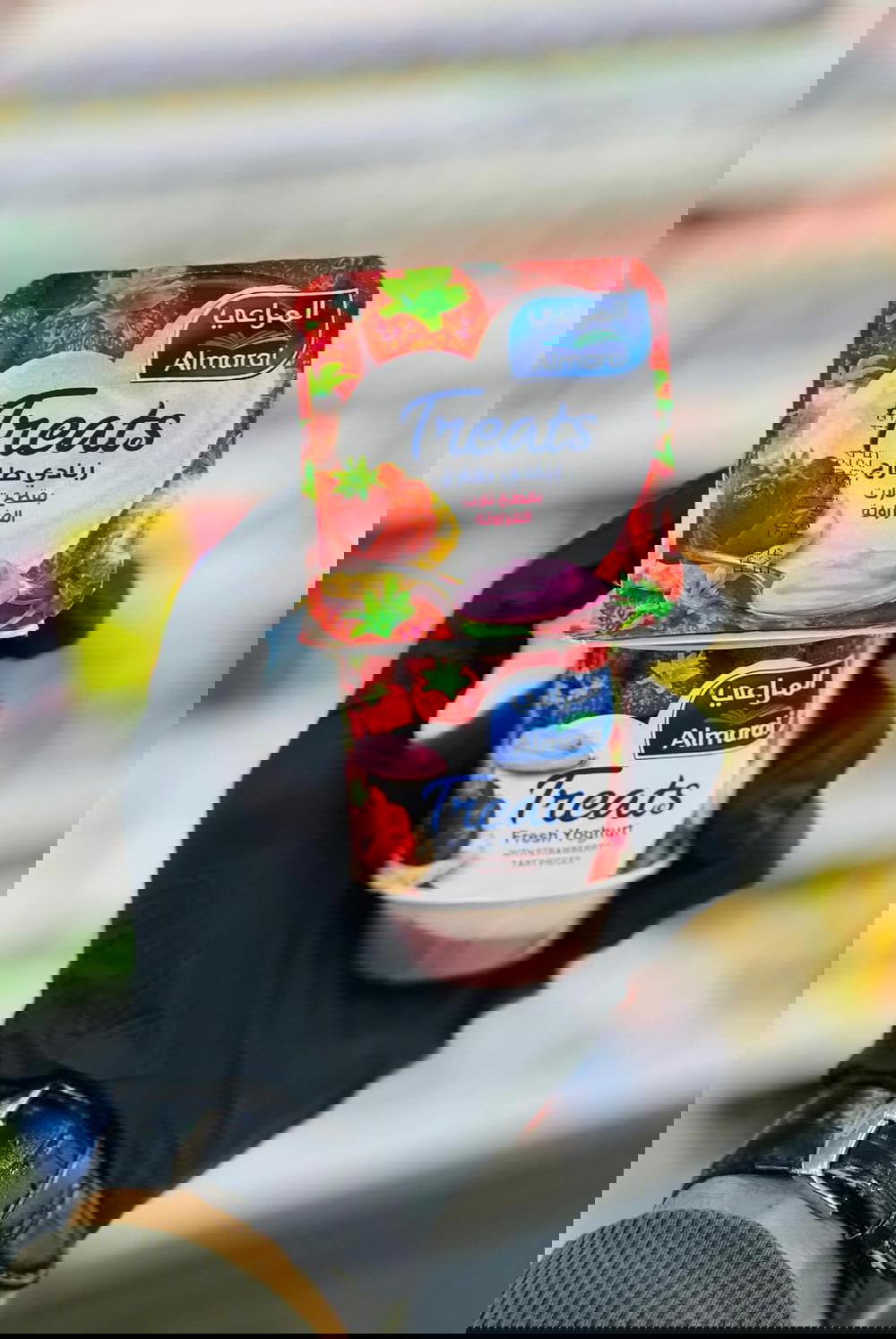 زبادي المراعي قطع الفراولة 105جم Preview Image